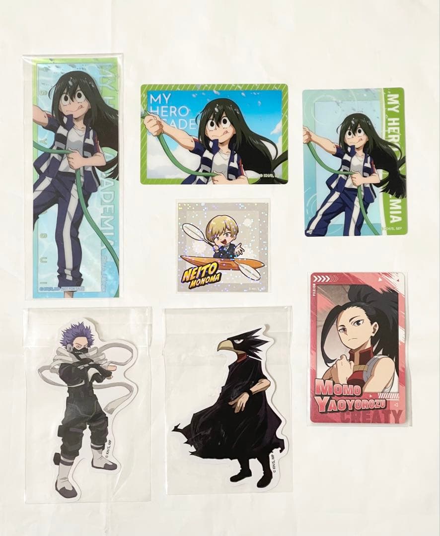 僕のヒーローアカデミア カード ステッカー まとめ売り - メルカリ