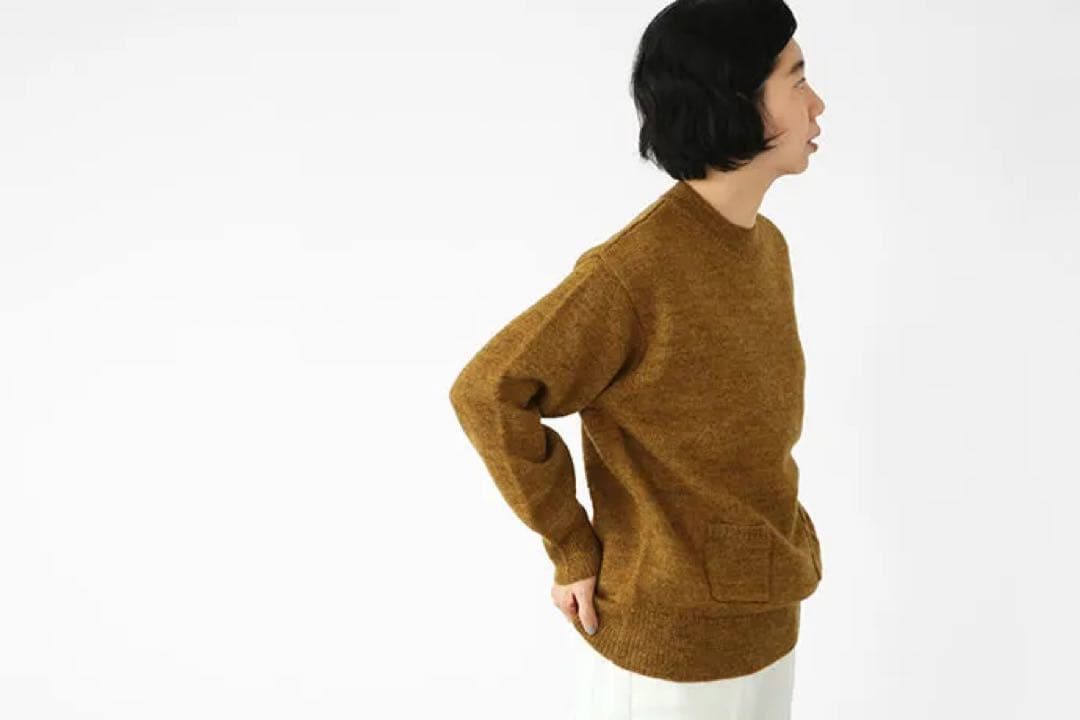 HAU シェットランドニット ヨーガンレール evam eva えみおわす - メルカリ