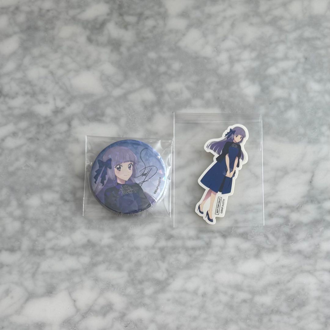 アイカツ コラボカフェ 缶バッジ and GALLERY 氷上スミレ - メルカリ