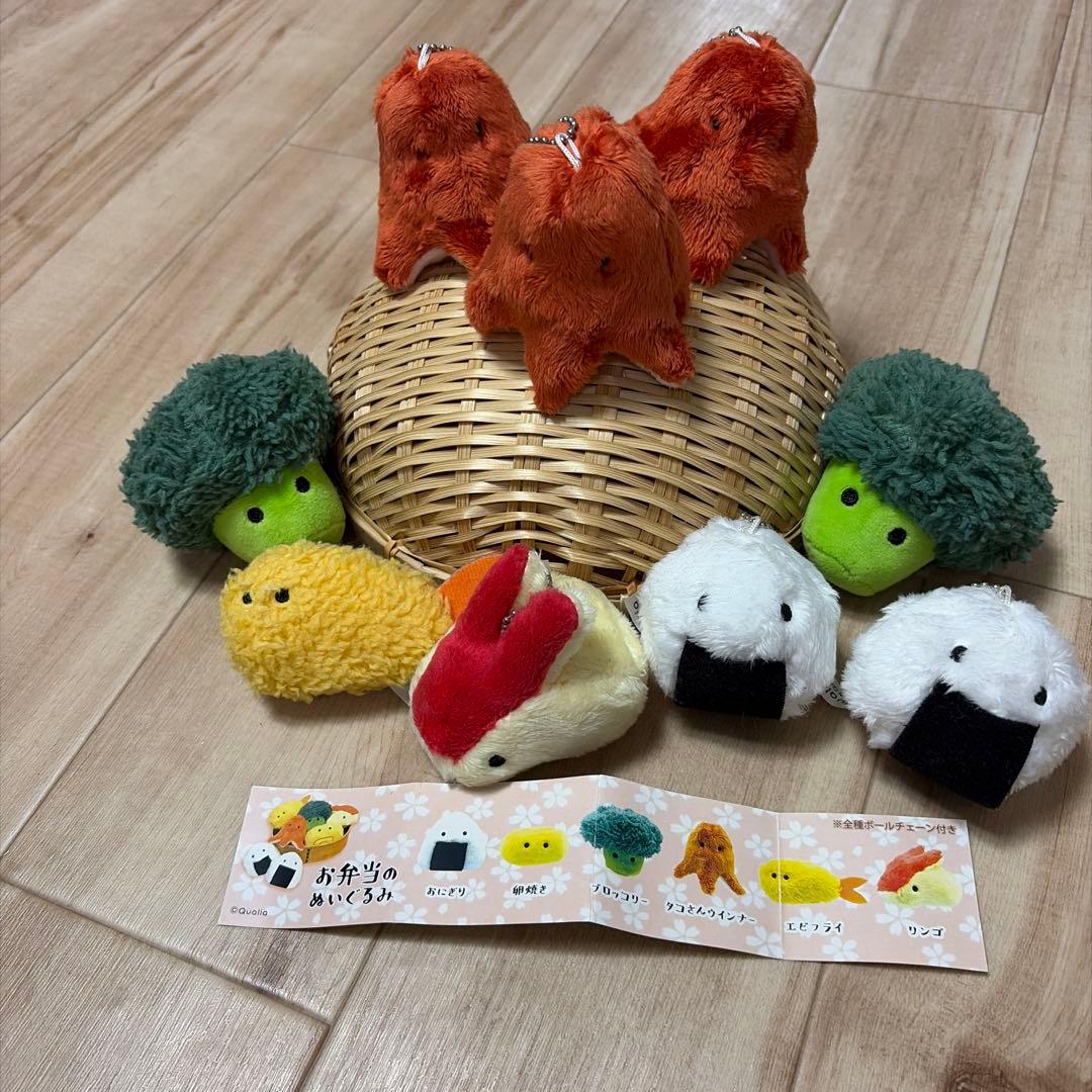 お弁当のぬいぐるみカプセルトイセット - メルカリ