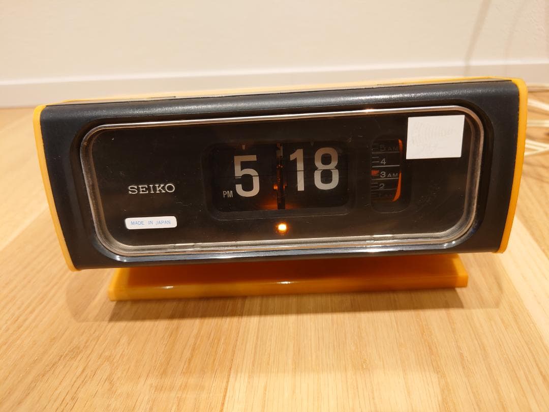 昭和レトロ SEIKO パタパタ時計 DP632T 動作確認済