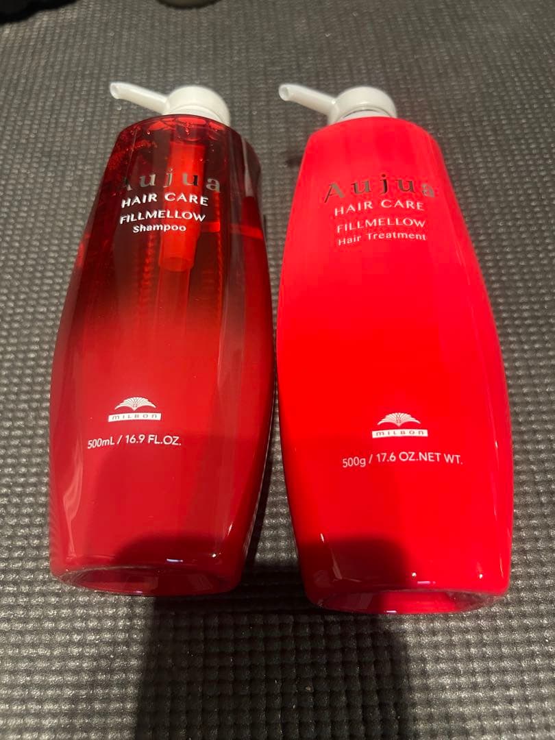 Aujua シャンプートリートメントセット　フィルメロウ　500ml