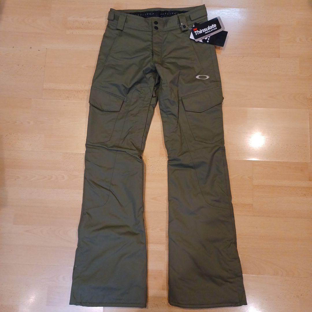 オークリー タスクフォース スリム スノボード パンツ Sサイズ オリーブカラー