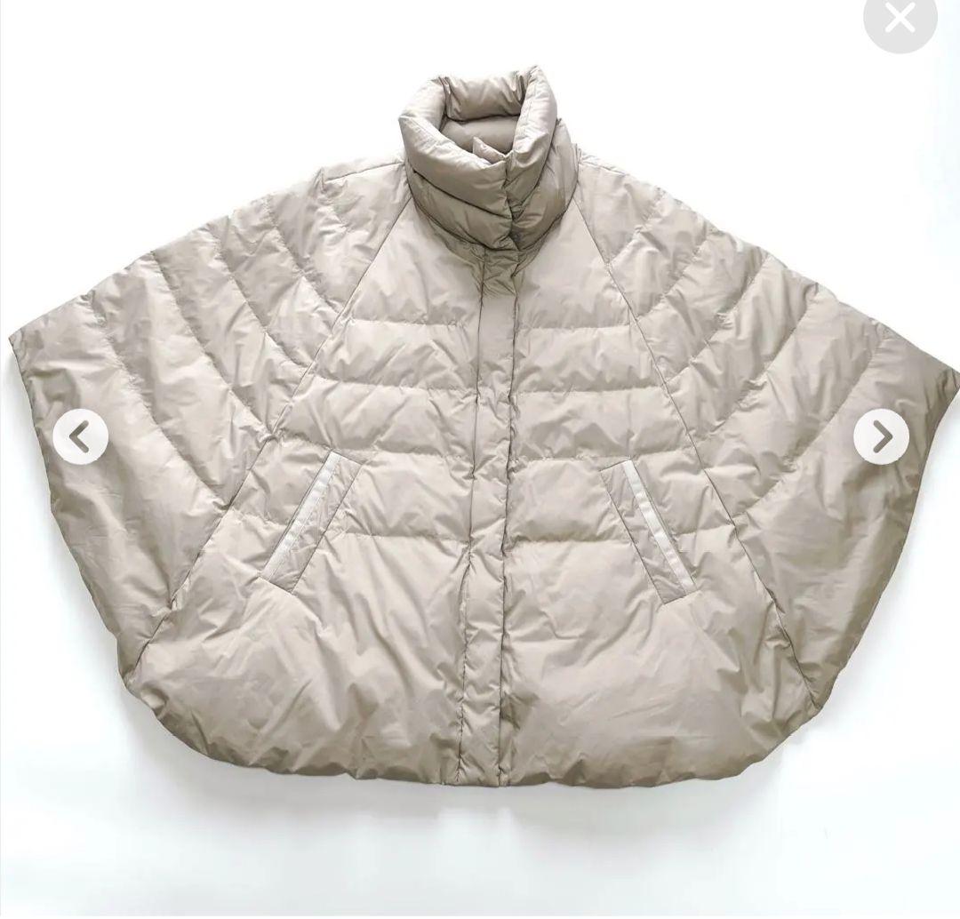 ナノ・ユニバース 西川ダウン ポンチョ ダウンジャケット - メルカリ