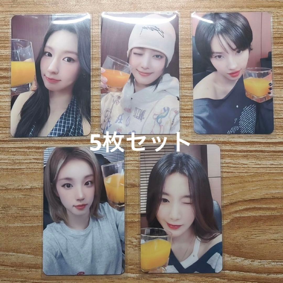 IDLE We are makestar 限定 ジュース トレカ 5枚セット
