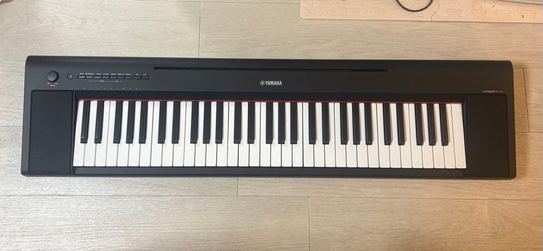 YAMAHA｜ヤマハ 電子キーボード ブラック NP-15B [61鍵盤]