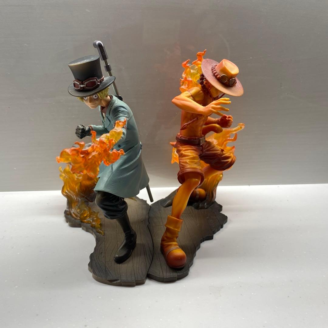 エース サボ 火拳フィギュア - メルカリ