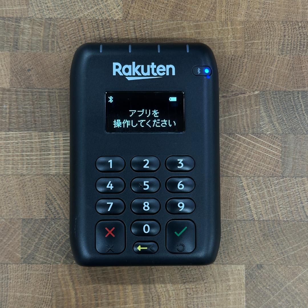 クレジットカード・電子マネー決済対応 楽天ペイ カードリーダー　【開封未使用】