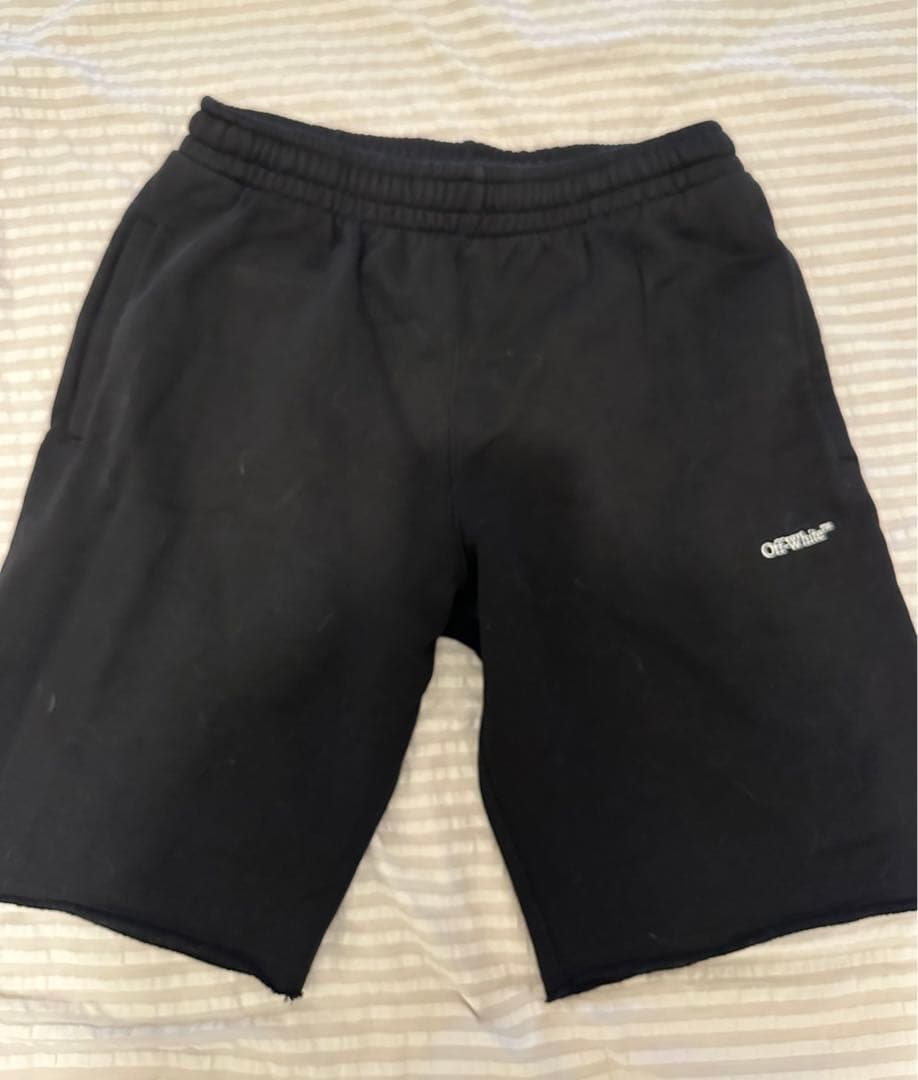 Off-White ハーフパンツ s 黒　2点まとめ買い