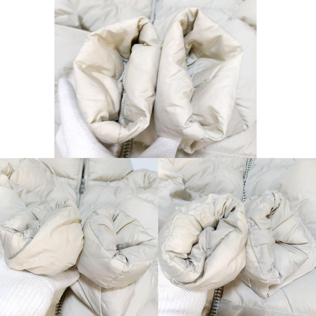 美品 HERNOヘルノ ポーラテック フードダウンコート 42 M〜L 異素材