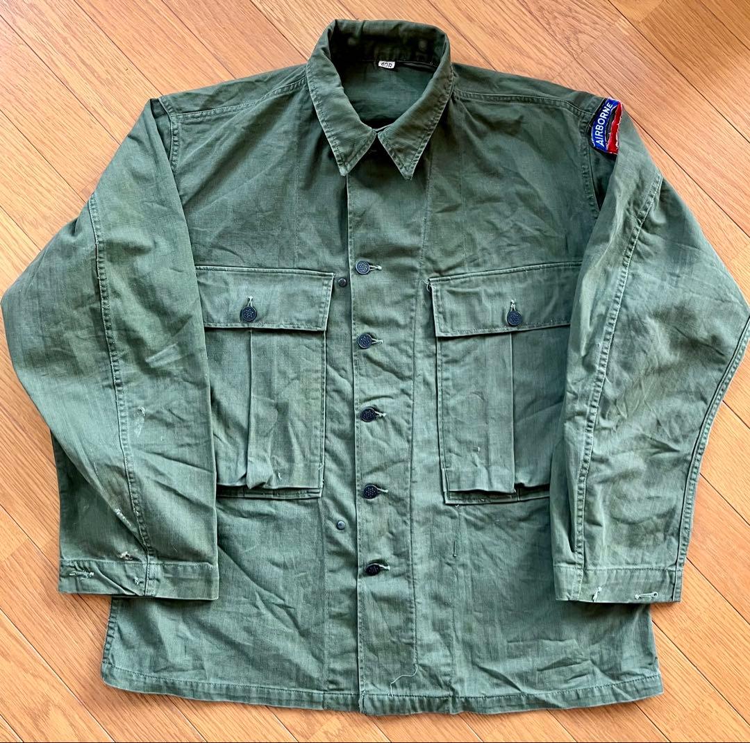 50's U.S.ARMY 82空挺師団エアボーン部隊ジャケット オリーブドラブ