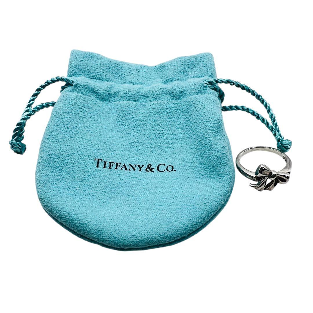 ティファニー リボン ボウ シルバーリング 1990 ヴィンテージ - メルカリ