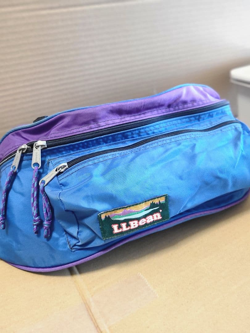 【レトロ】L.L.Bean エルエルビーン ウエストバック タグ大きめ