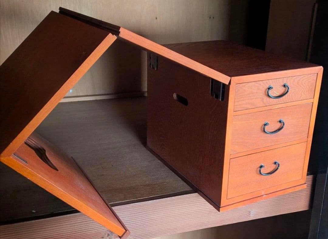 vintage/折りたたみ文机　ヴィンテージ　アンティーク　レトロ　座机　座卓