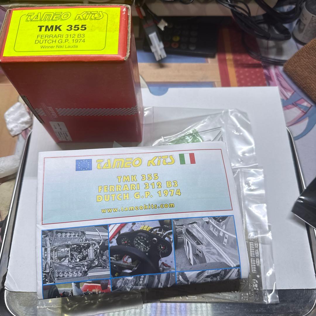 タメオ1/43スケール「フェラーリ312B3 ダッチGP 1974 TMK355 - メルカリ