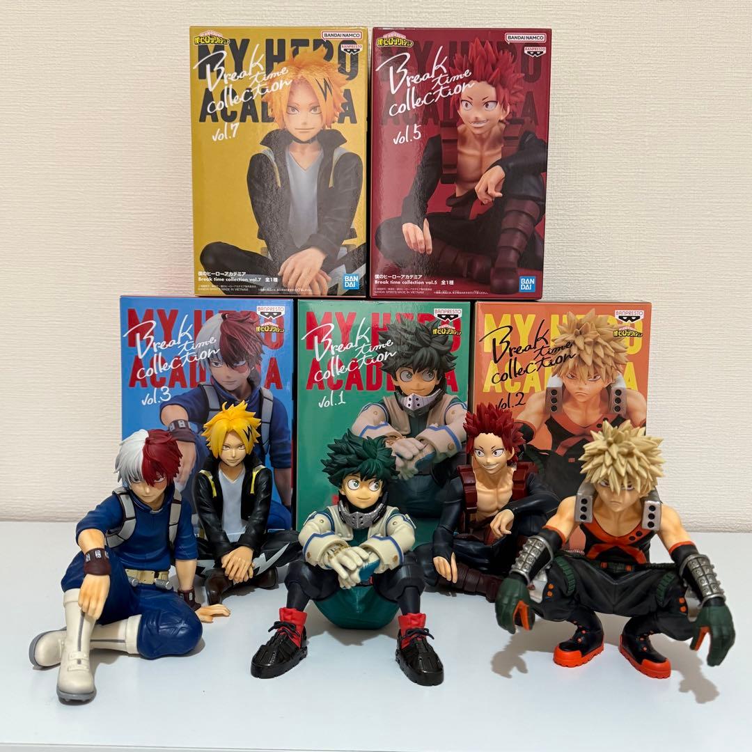 ヒロアカ Break time collection フィギュア 5種セット