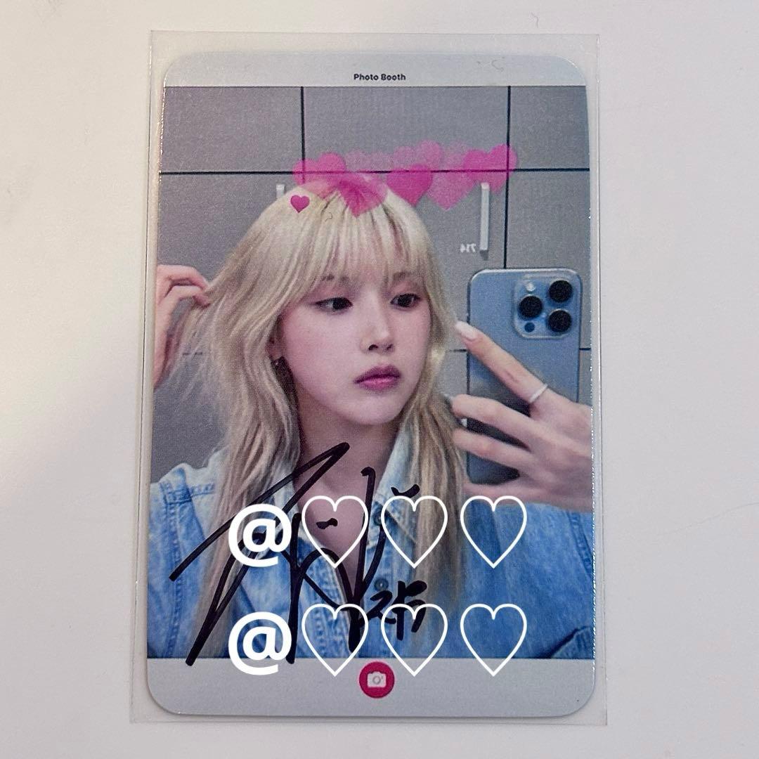 NMIXX ジウ MMT サイントレカ ヨントン 当選者