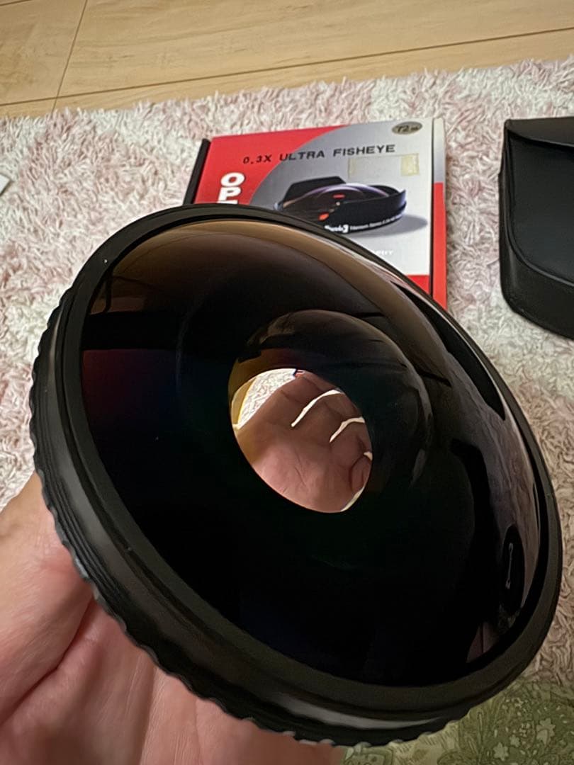 オプテカ　魚眼レンズ　72mm 中古品