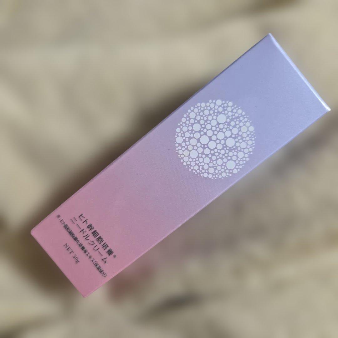 ヒト幹細胞培養液　幹細胞コスメ　ヒト幹細胞培養ニードルクリーム　30g