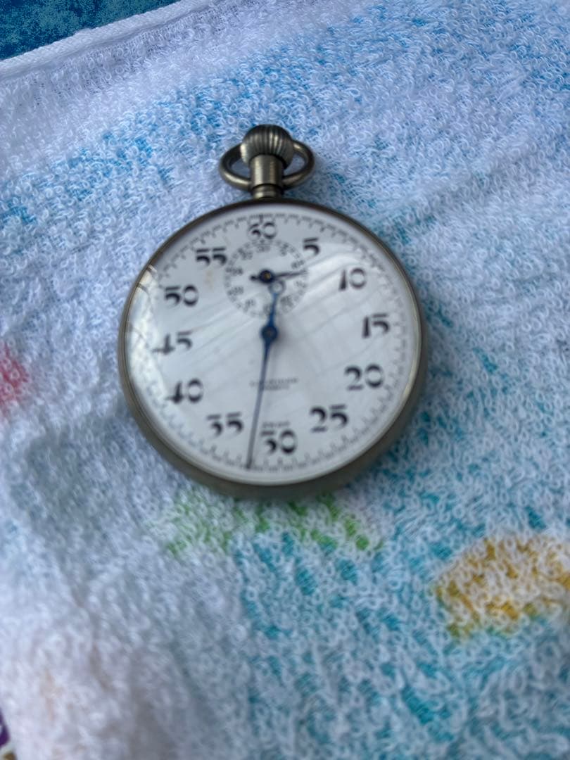 アナログストップウォッチ シルバー 917161 LEONIDAS SPORTS