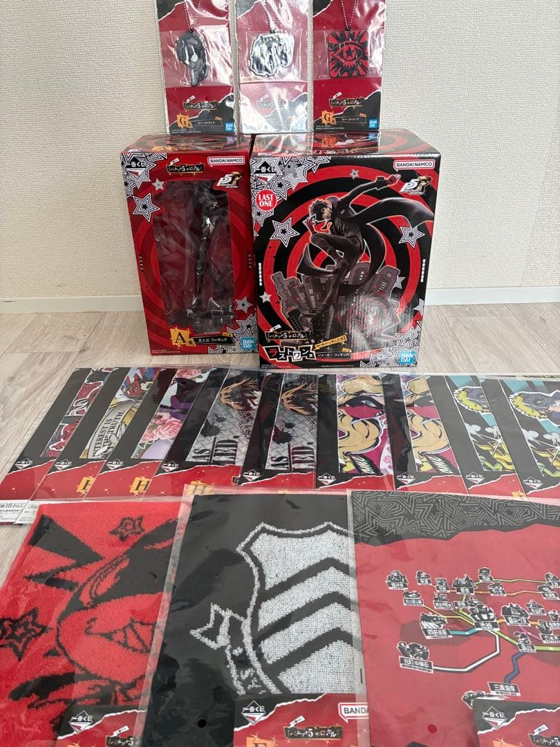 ペルソナ5 ザ・ロイヤル 一番くじ A賞 ラストワン賞 ジョーカー　下位賞おまけ