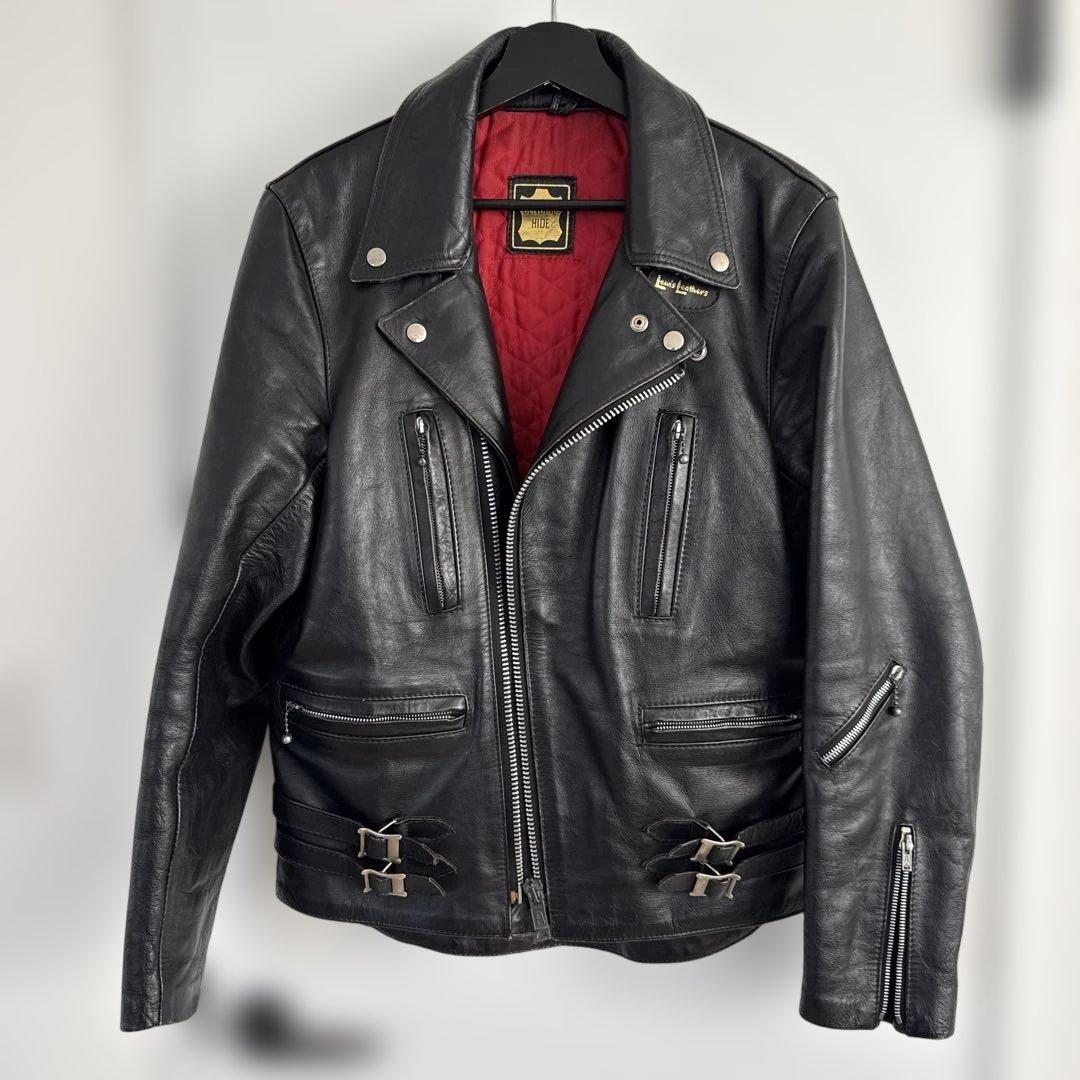 Lewis Leathers ライダースジャケット ルイス羽無し　80年代　38