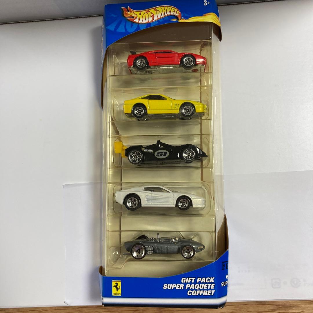 ホットウィール（絶版品）フェラーリギフトパック（5台セット） - メルカリ
