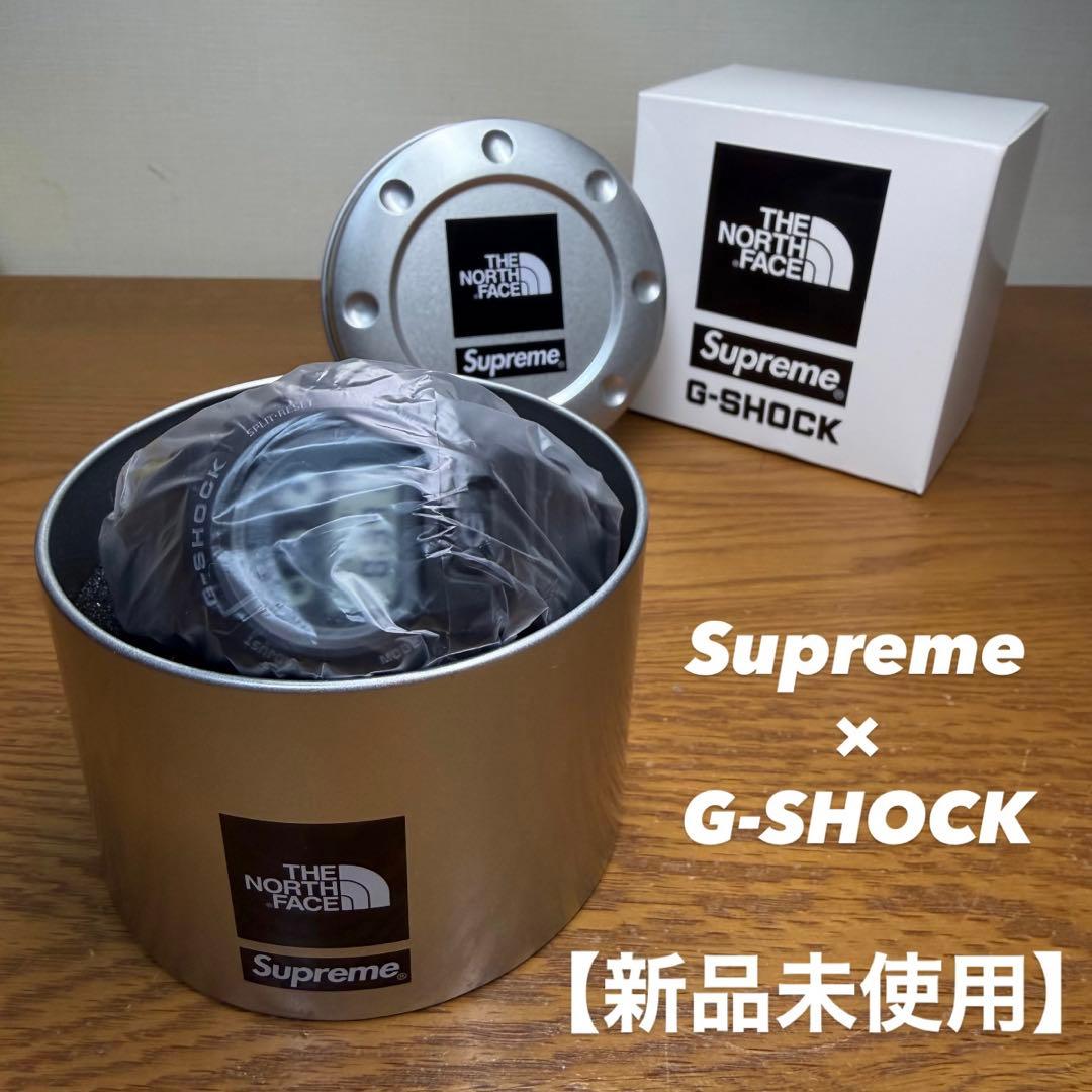 【新品未使用】supreme × the north face × gshock