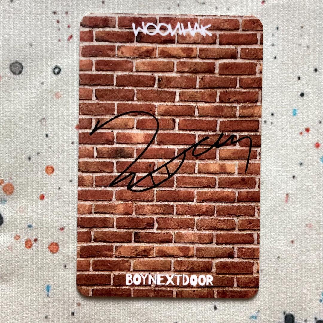 BOYNEXTDOOR ラキドロ HOW weverse ウナク トレカ - メルカリ