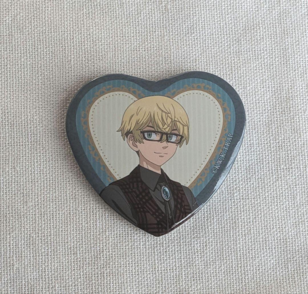 東京リベンジャーズ アニメセンター ハート缶バッジ 松野千冬 - メルカリ