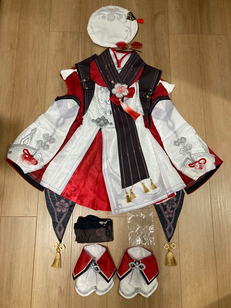 原神　胡桃　海灯祭スキン　コスプレフルセット Amazon.co.jp: [CHIASA] 原神 げんしん 胡桃 フータオ コスプレ衣装