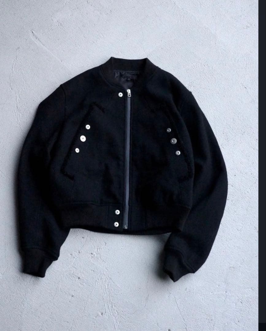 ジャケット・アウター Omar Afridi DOBBY BOMBER BLOUSON