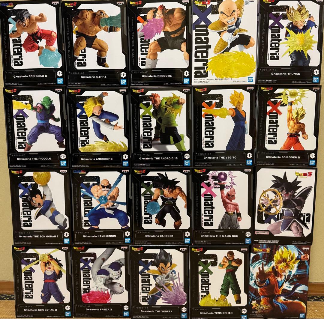 ドラゴンボールフィギュア　Gmatria まとめ売り　19点+他1点 ドラゴンボール フィギュア まとめ売り 22点 プライズ 未開封｜Yahoo