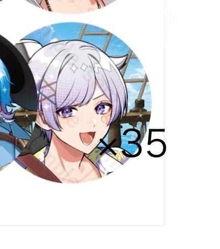 いれいす　初兎　缶バッチ　海賊等身