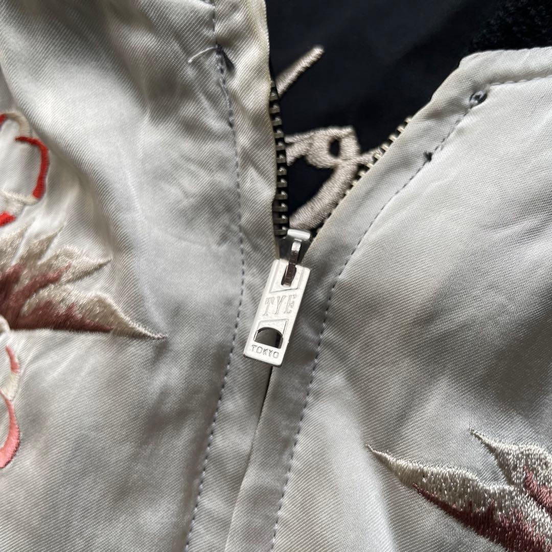 完売品 数回着美品 港商 東洋スペシャル スカル 骸骨 スカジャン 中