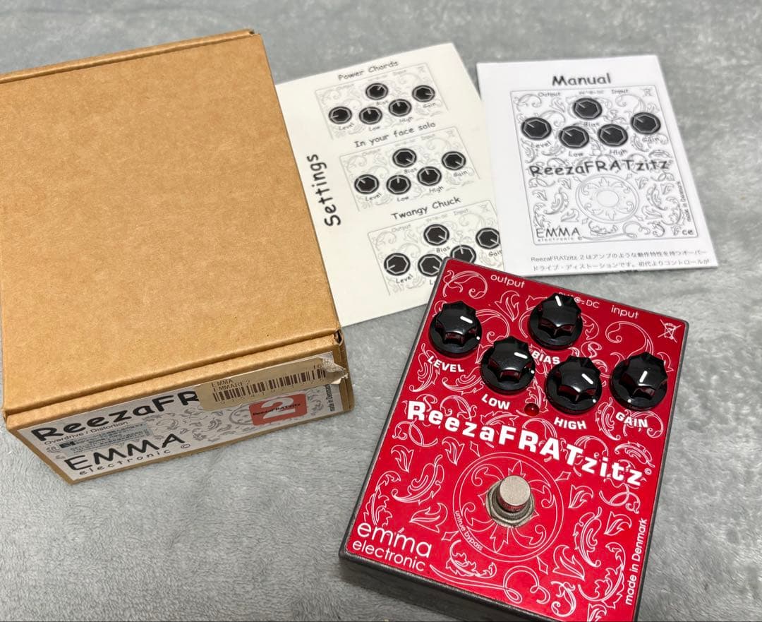 EMMA ReezaFRATzitz 2 中古美品 箱・取説付属 動作確認済み EMMA electronic ReezaFRATzitz 2（中古）【楽器検索デジマート】