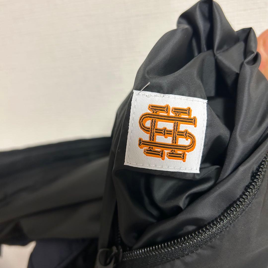 seesee シーシー ダウンベスト リバーシブル 黒 ブラック ネイビー