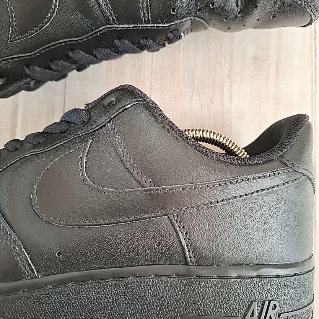 美品【26.5cm】 AIR FORCE 1 LOW ’07 オールブラック 黒