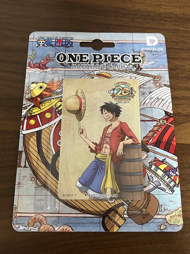 ONE PIECE ダーツライブカード ルフィ