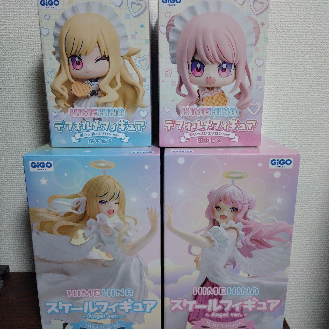 未開封品】HIMEHINA GiGO限定プライズフィギュアセット - メルカリ