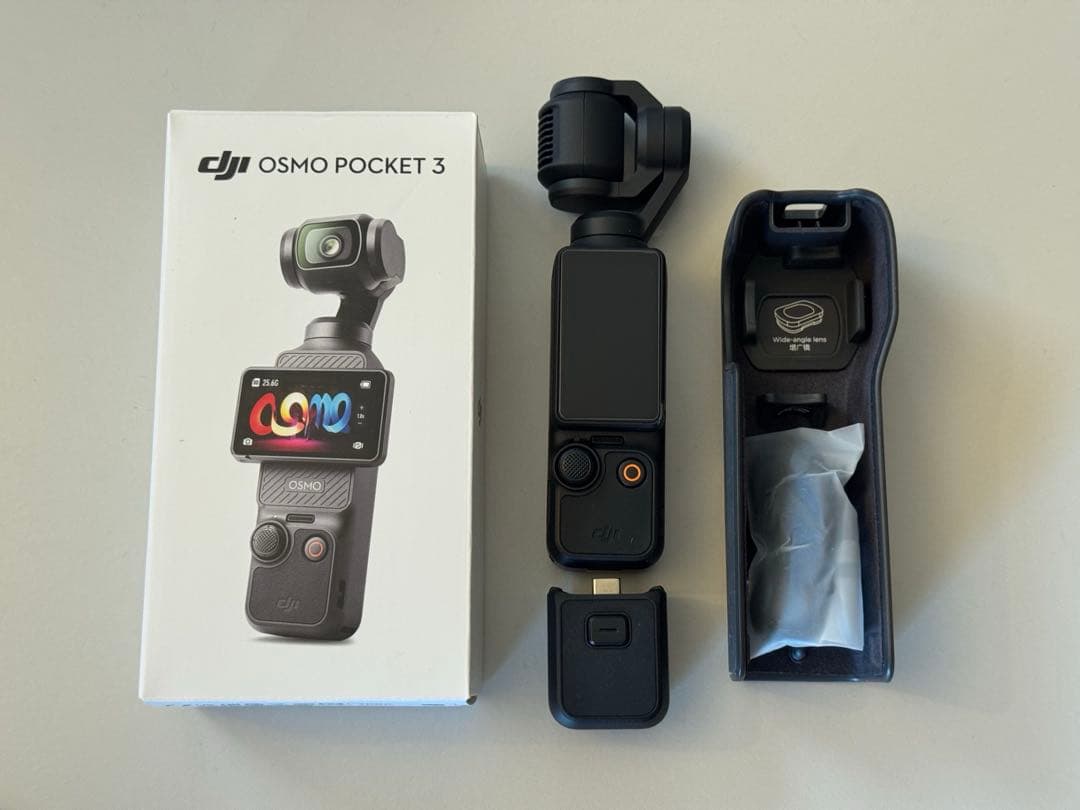 【美品】DJI OSMO POCKET 3【保証付き】 レンタル]DJI OSMO Pocket 3 クリエイターコンボ | DJI OSMO(ディー