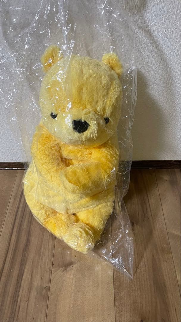 くまのプーさん展購入 クラシックプーさん ビッグサイズ 大型 ぬいぐるみ