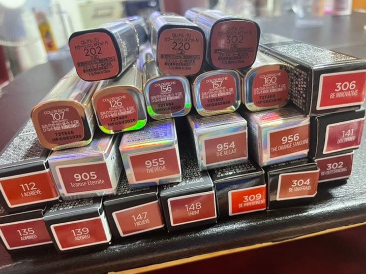 ロレアルパリ 口紅  リップグロス まとめ売り