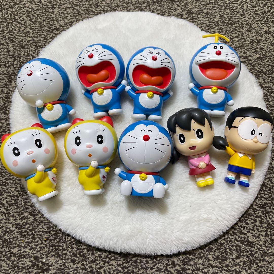 ドラえもん フィギュアセット 9体 カプセルトイ カプキャラ - メルカリ