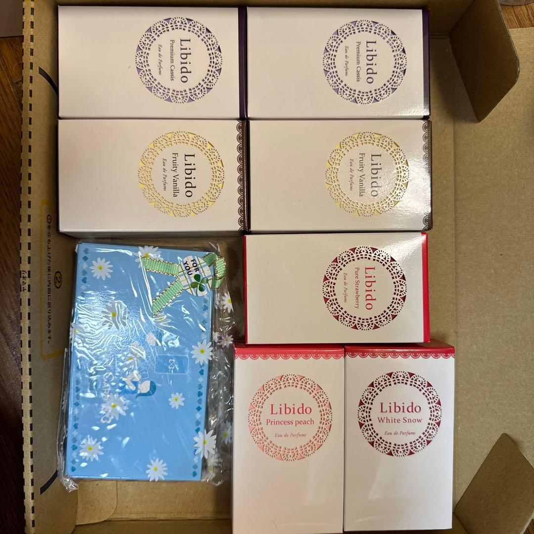 Libido 香水 7本&ラブオーダーカードセット