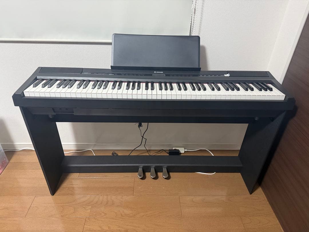 Donner 88鍵盤 電子ピアノ ハンマーアクッション鍵盤 DEP-20 Amazon | Donner 88鍵盤 電子ピアノ ハンマーアクッション鍵盤