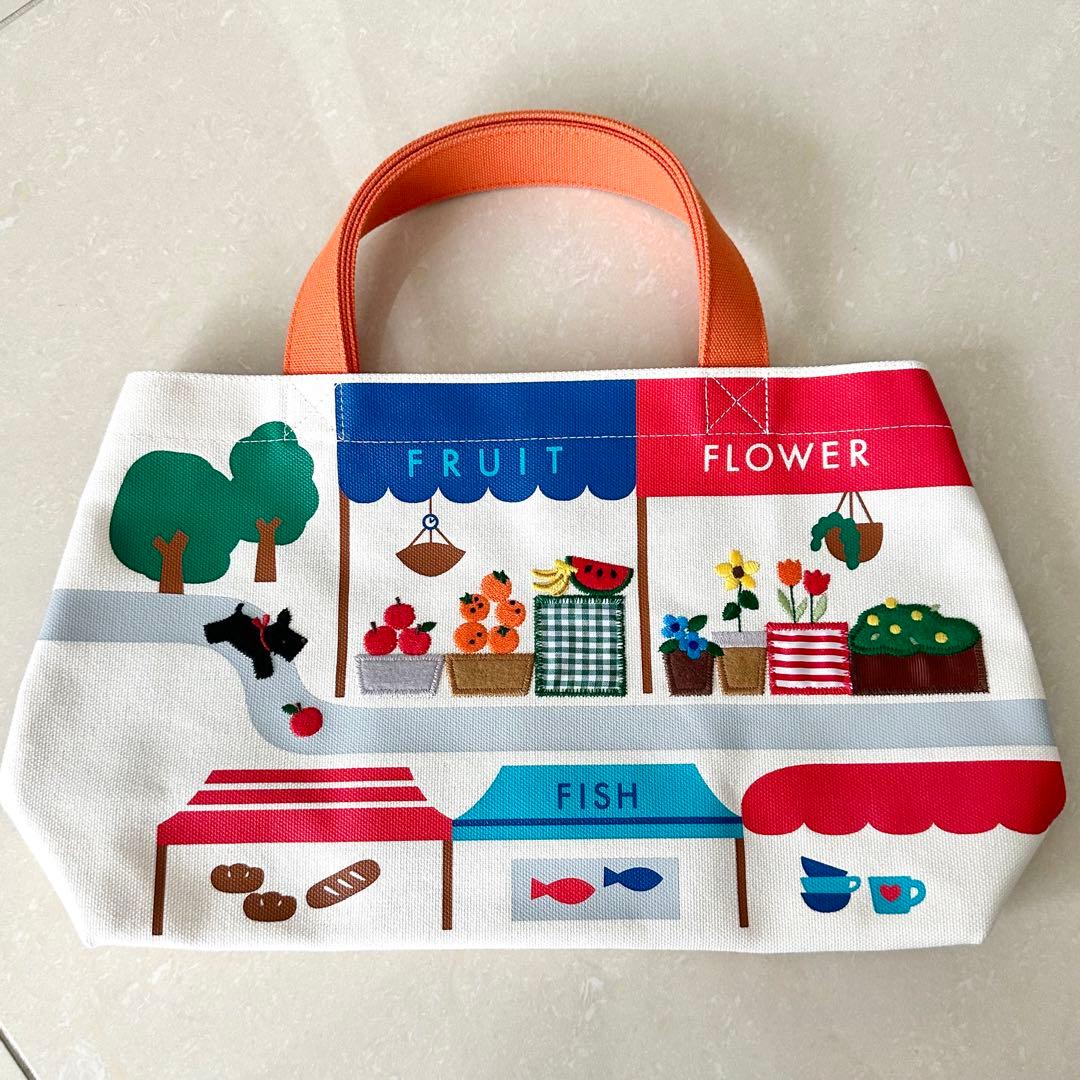 【新品未使用】familiar ファミリア 帆布バッグ