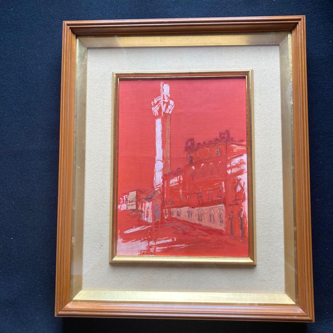 千葉勝「シエナ」F4 国立国際美術館、京都国立近代美術館、岩手県立美術館収蔵作家