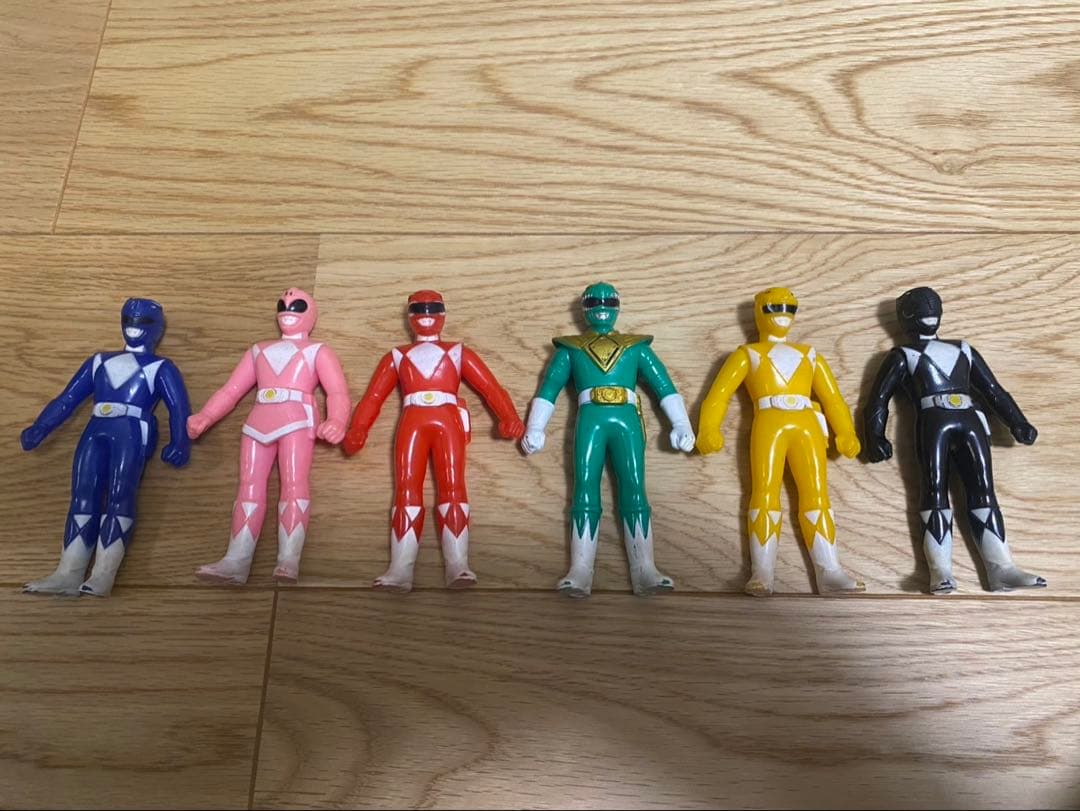 恐竜戦隊ジュウレンジャー　フィギュア 6体セット