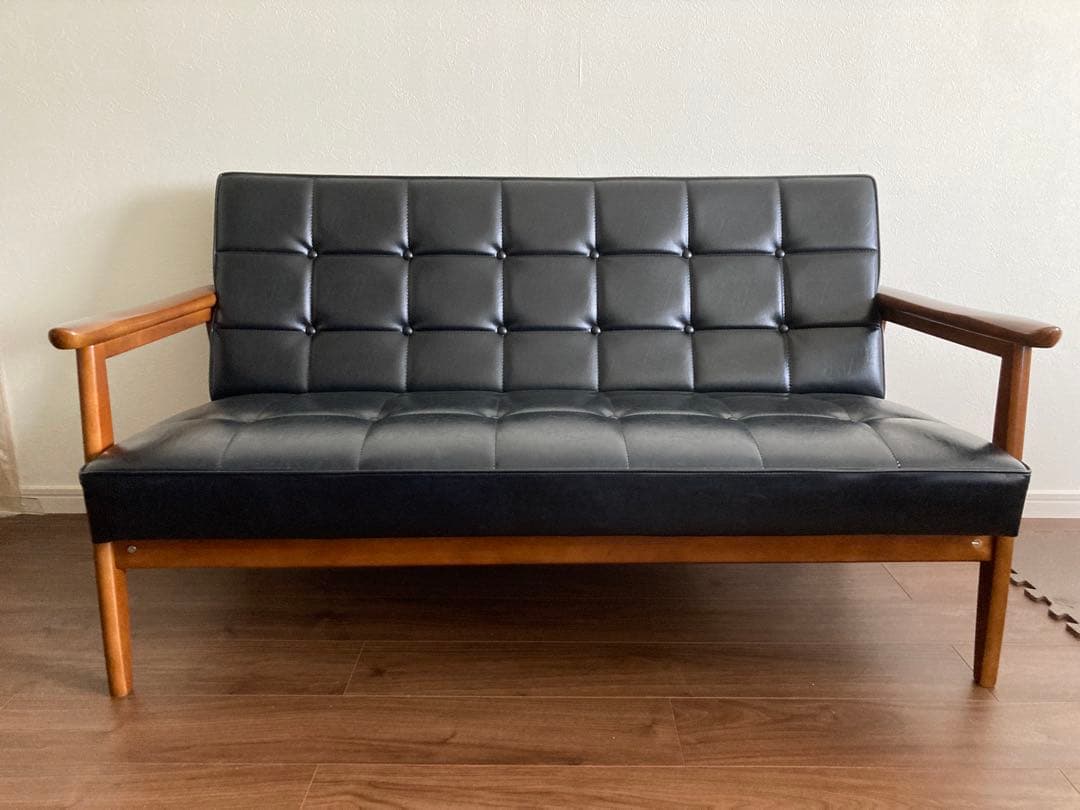 カリモク60Kチェア2￼シーターブラック送料込み Amazon.co.jp: カリモク60 Kチェア 2シーター スタンダードブラック